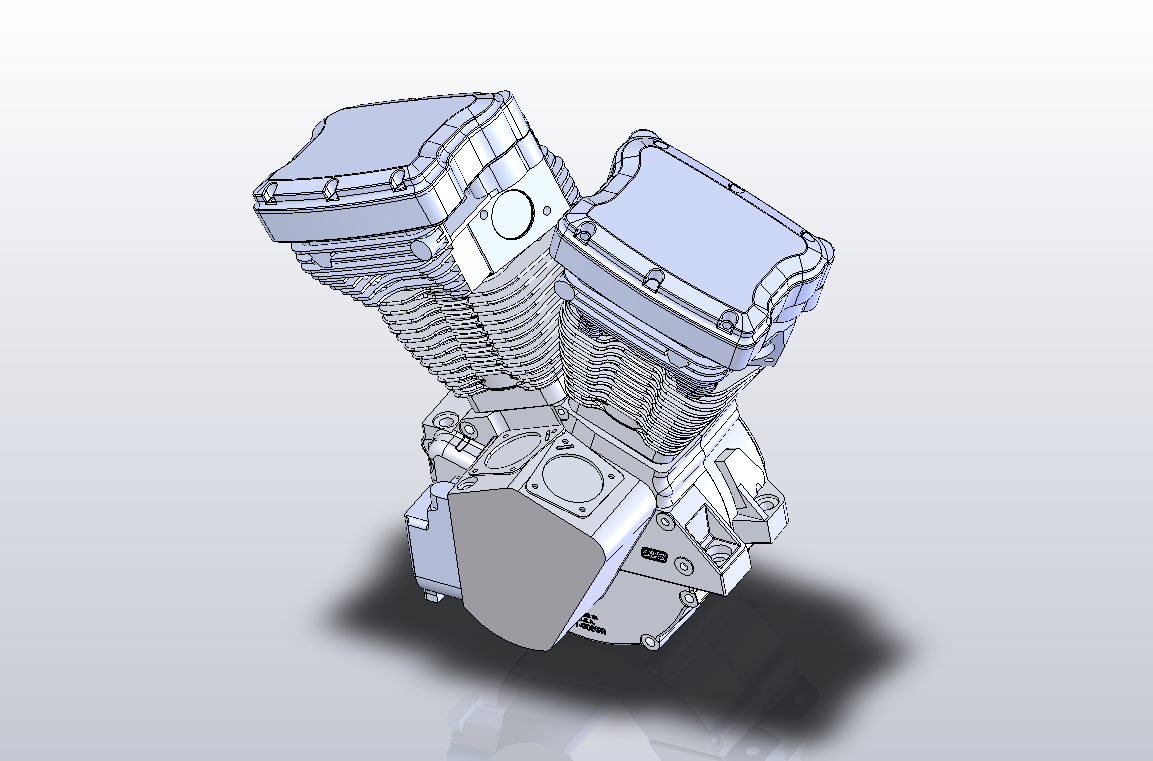 在电机哈雷风格EVO96